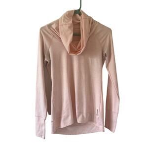 Reebok PlayWarm Cowl Neck Long Sleeve Running Top Size Medium